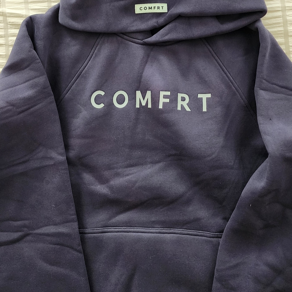 COMFRT Tranquil Hoodie Navy Size S NEW